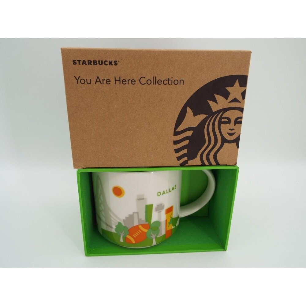 Starbucks You Are Here Collection 14 oz Dallas Mug NEW